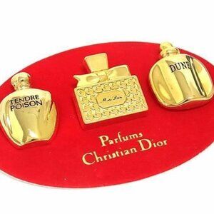 Christian Dior Parfum Pin Patch Pin Brooch Set Of 3